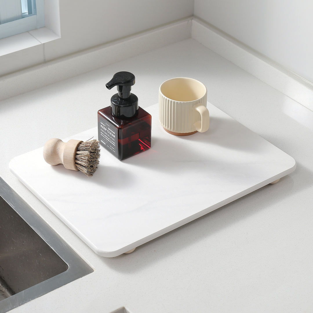 Marble Design Kitchen Work Surface Protector