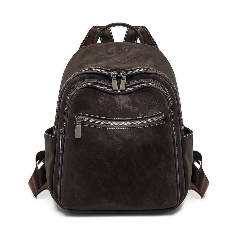 Premium Leather Travel Backpack Kalsten