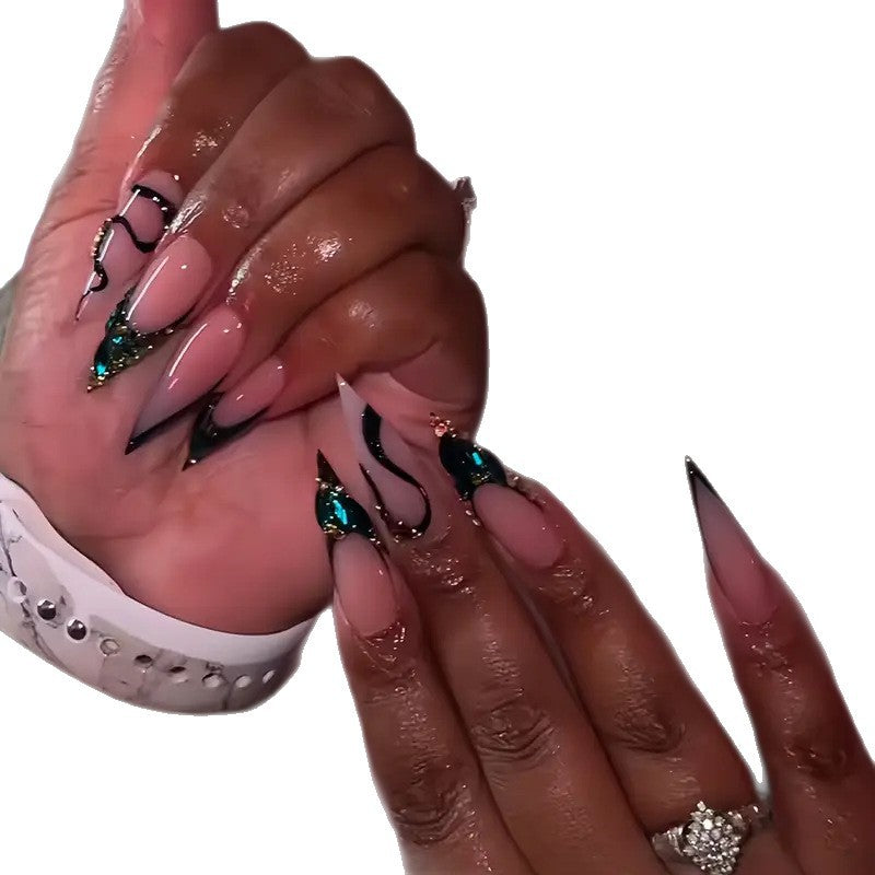 Decorative Acrylic Nail Extensions Kalsten