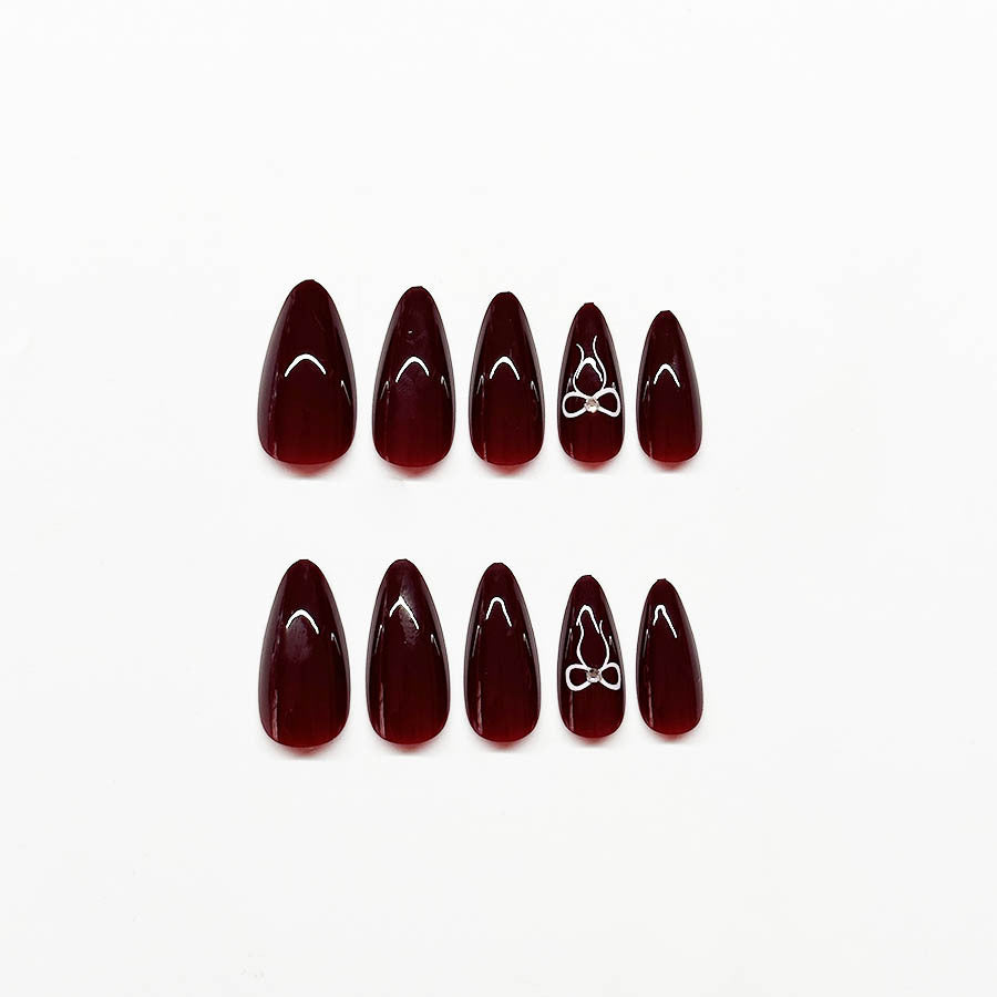 Elegant Stiletto Press-On Nail Extensions Kalsten