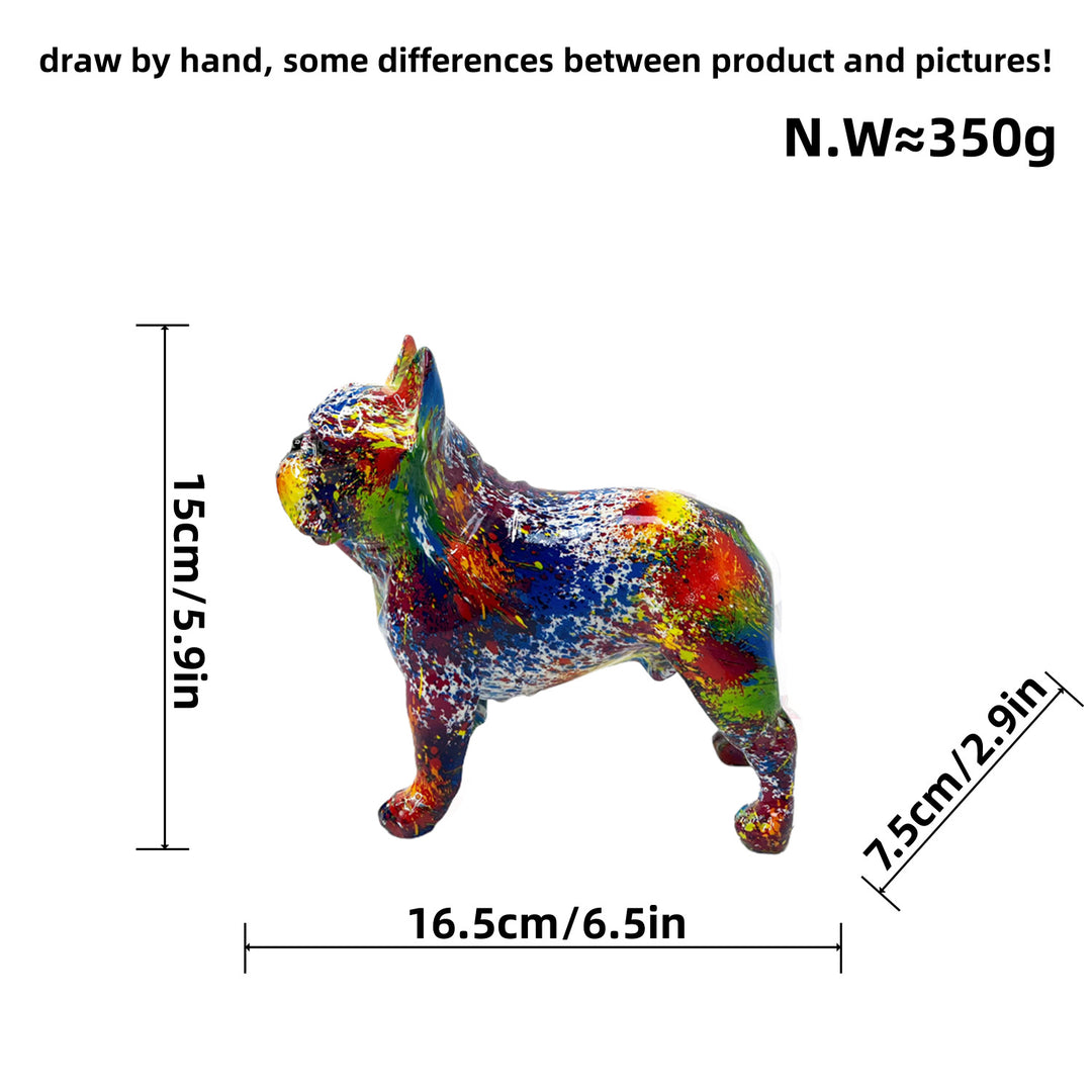 Decorative figure of a French Bulldog Kalsten