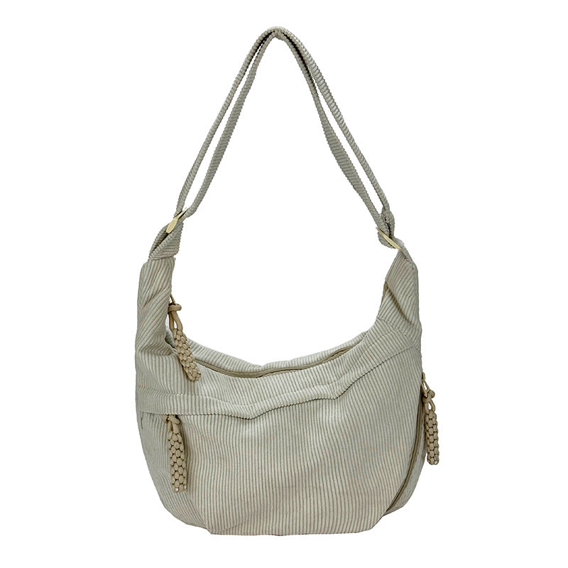 Shoulder bag with artistic fan design Kalsten