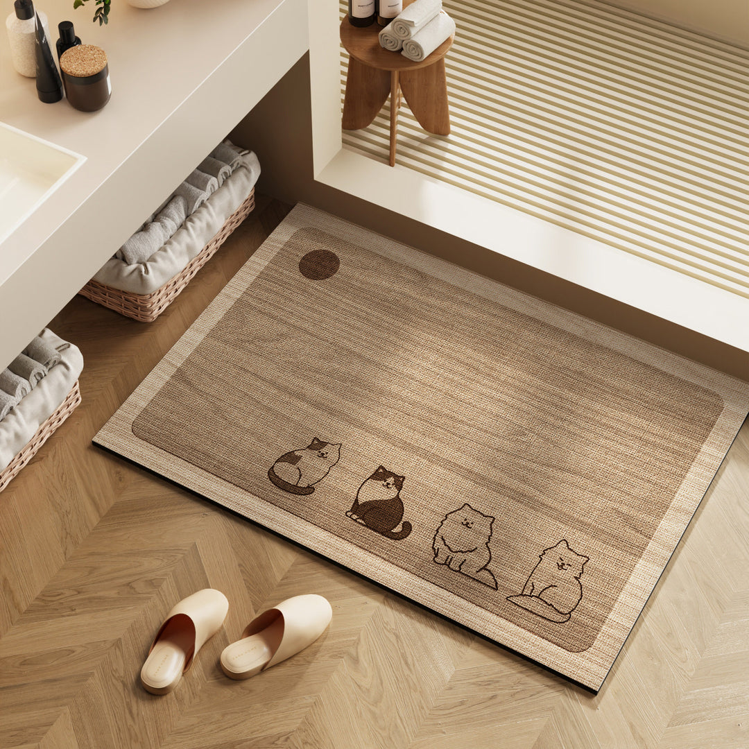 Stylish Bathroom Mat for Modern Interiors