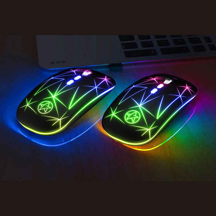 Bluetooth Gaming Mouse with Dual Mode and RGB Lighting Kalsten