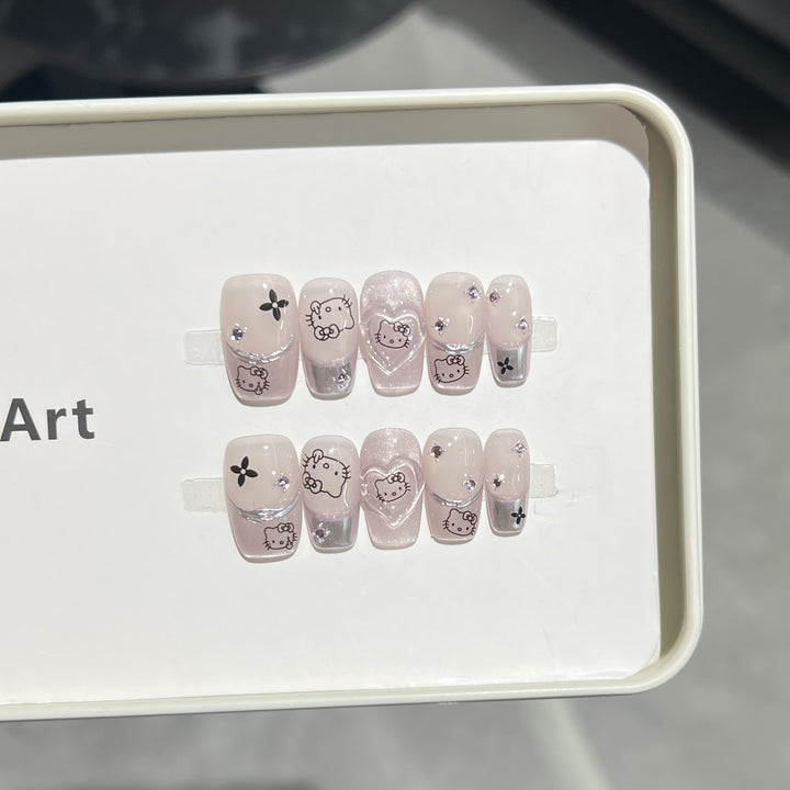 Themed Press-On Nail Art Kalsten