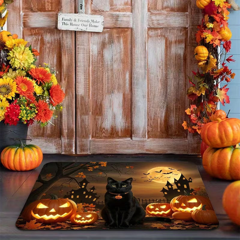 Horror-Themed Welcome Mat Kalsten