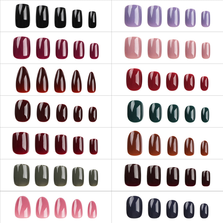 Elegant Nail Art with Gloss Finish Kalsten