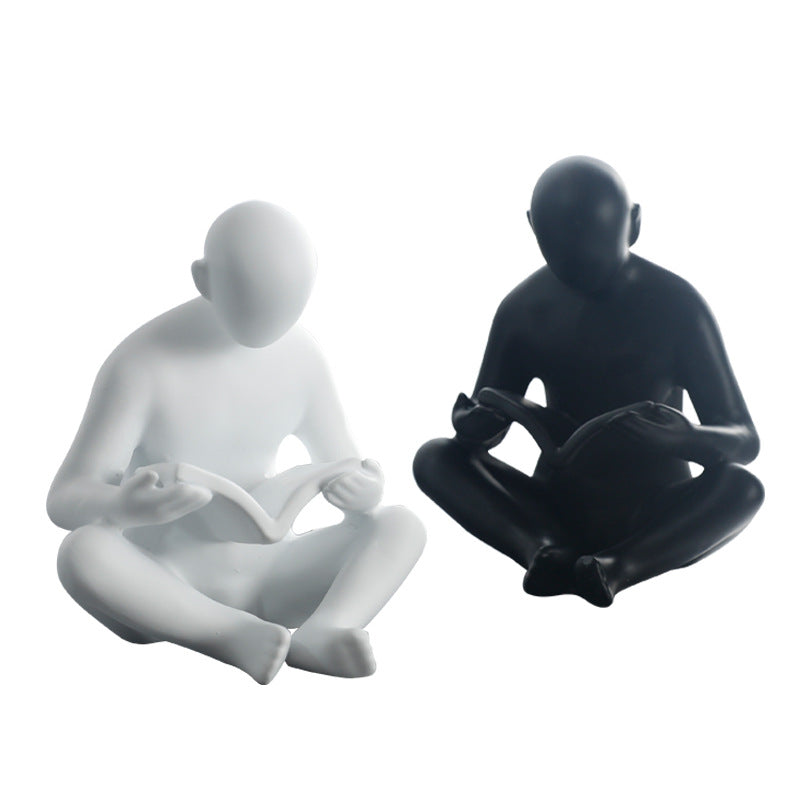 Reading Figurine