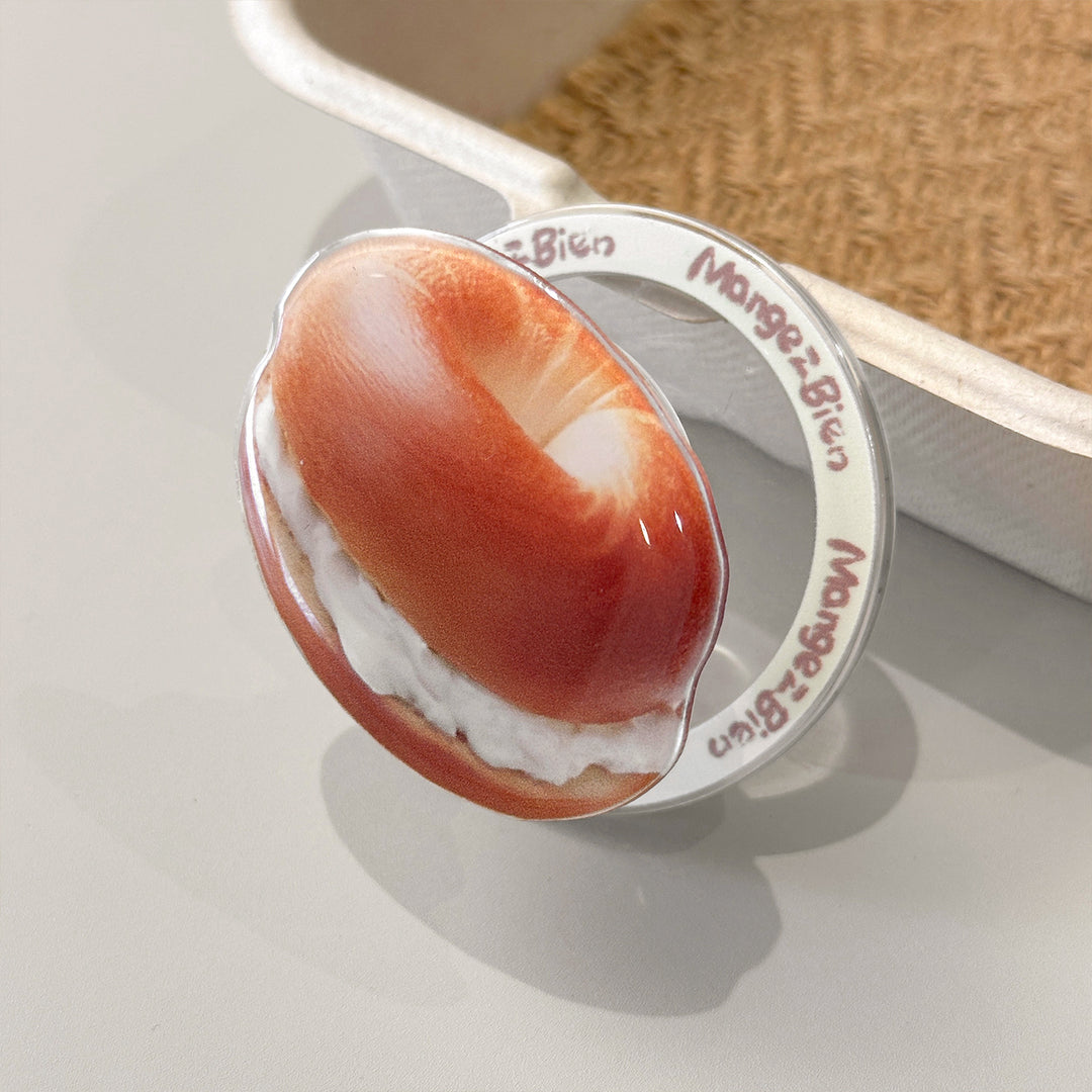 Bagel-shaped coffee cup coasters Kalsten
