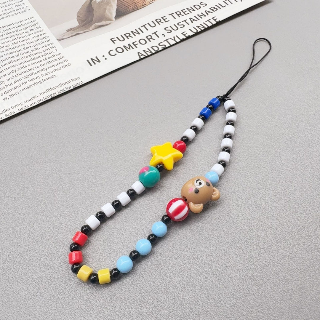 Heart-Shaped Beaded Eyewear Chain Kalsten