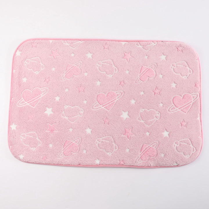 Plush Decorative Bath Mat