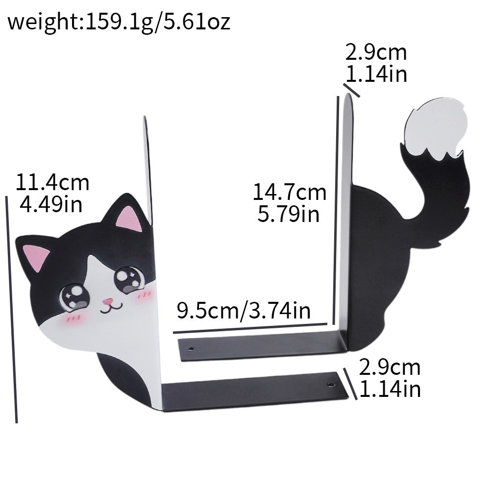 Cat-Themed Bookend