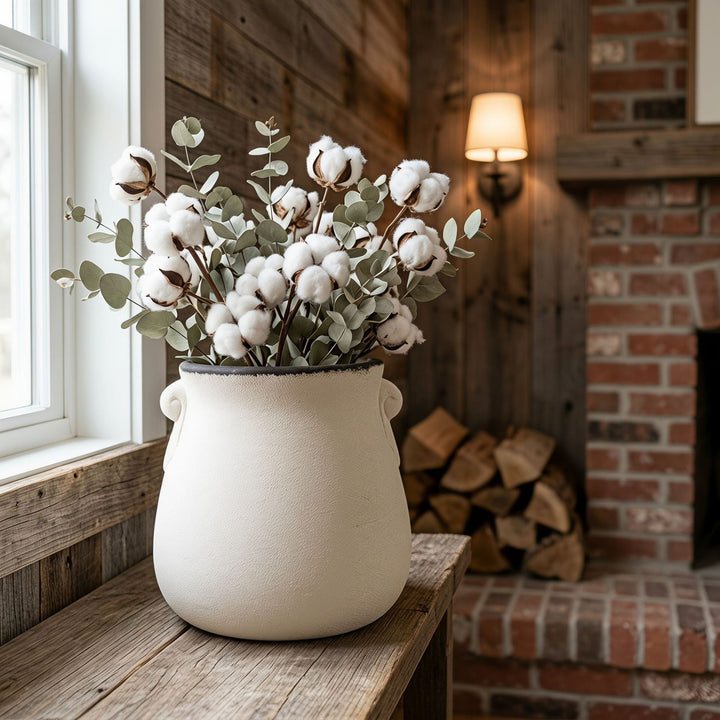 Handcrafted ceramic flower pot Kalsten