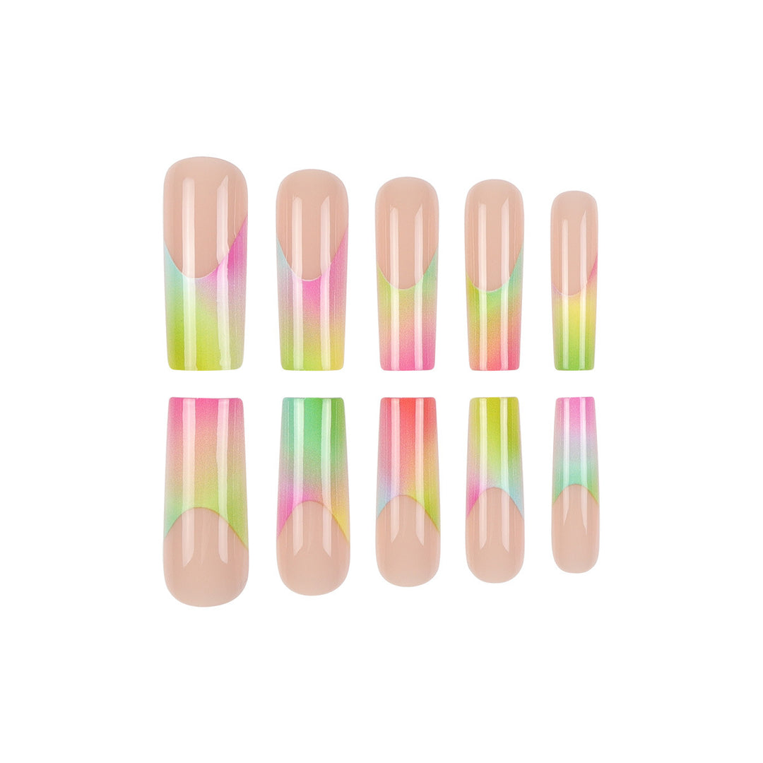 Long Ombre Press-On Nails Kalsten