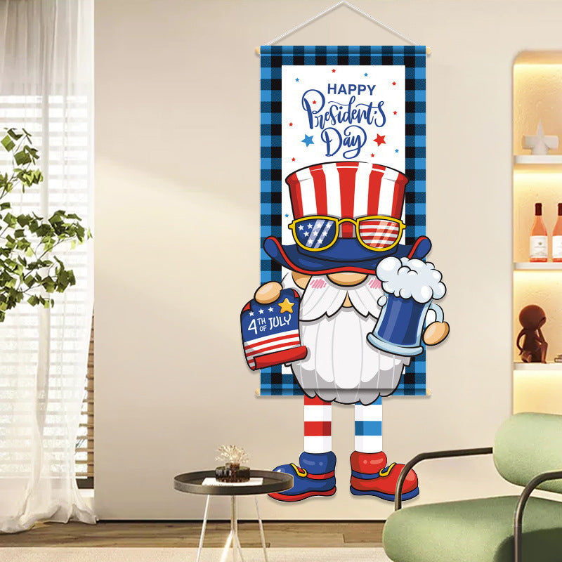 Festive Fourth of July Decorative Banner