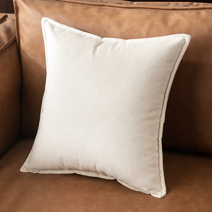 Ribbed Accent Throw Pillow