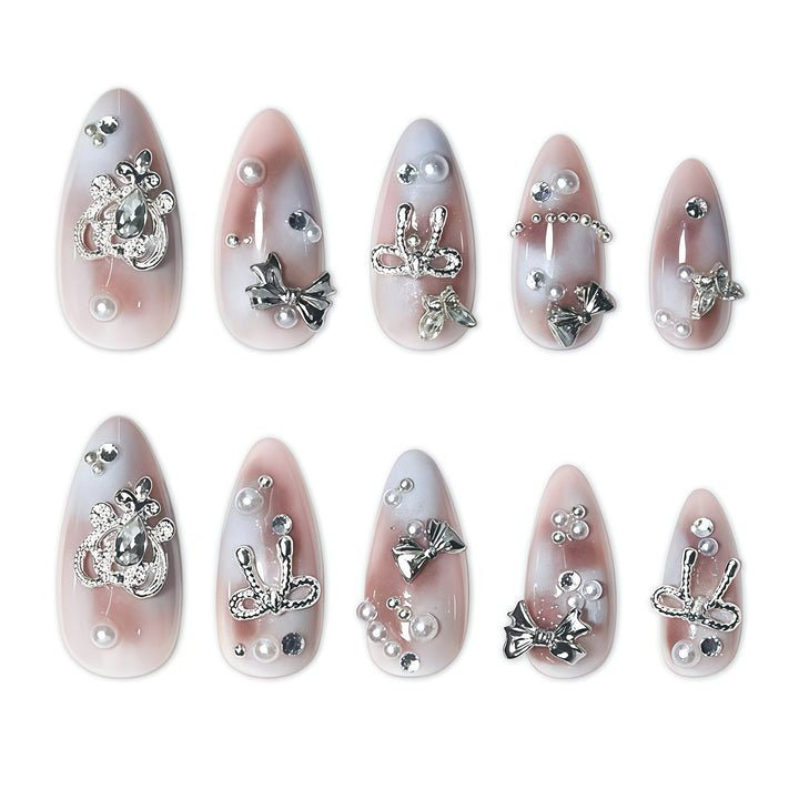 Decorative Stiletto Press-On Nail Set Kalsten