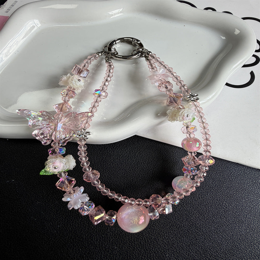 Elegant Butterfly Charm Keychain Kalsten