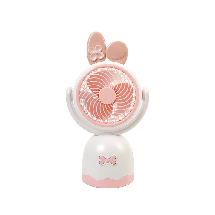 Ladies Portable Hand Fan with Cute Cat Ear Design Kalsten