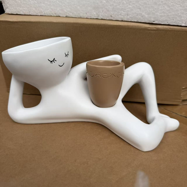 Cute Decorative Planter Kalsten