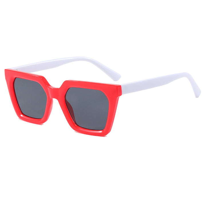 Women's modern designer sunglasses with transparent frame Kalsten