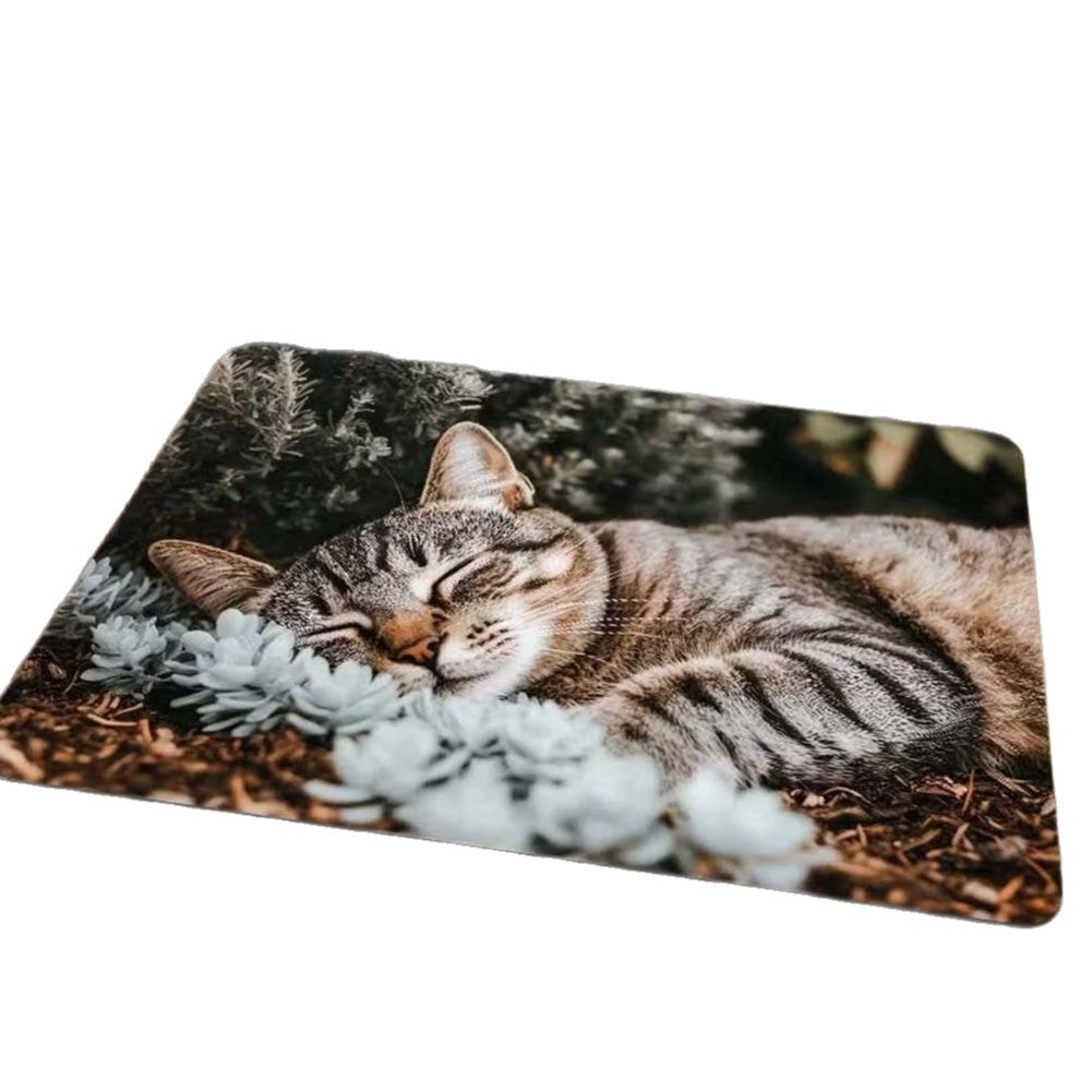 Decorative Cat Welcome Mat Kalsten