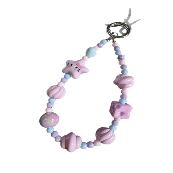 Decorative Beaded Charm Phone Lanyard Kalsten 1790135831