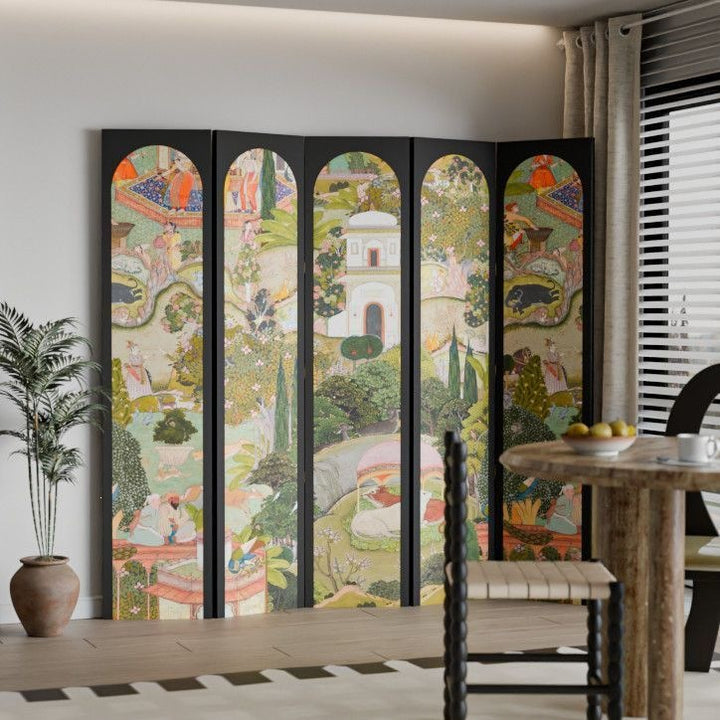 Artistic Floral Room Divider Kalsten