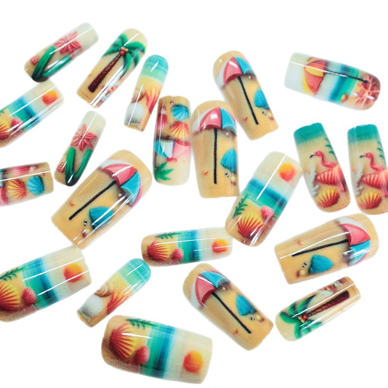 Coastal Paradise Nail Art Kalsten