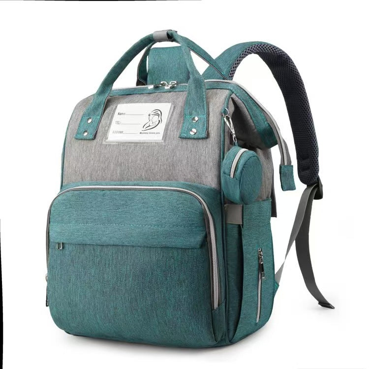 Multi-Compartment Functional Diaper Backpack Kalsten