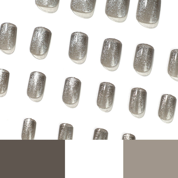 Glittering Nail Extensions Kalsten