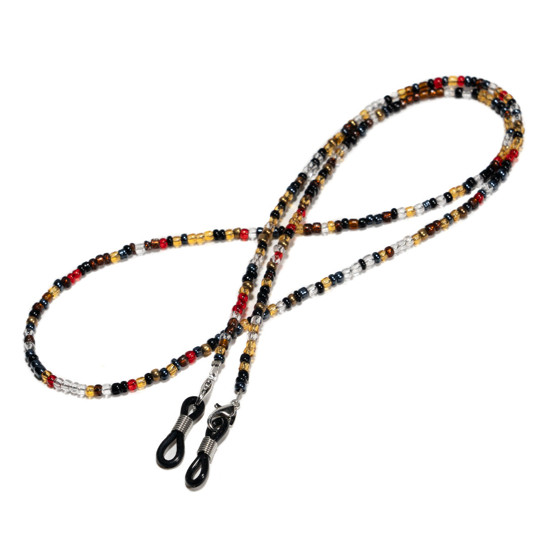 Beaded Eyewear Chain with Secure Clasp Kalsten