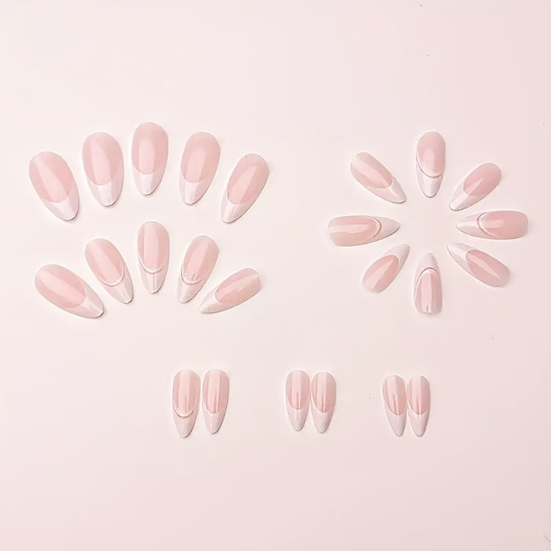 Elegant French Tip Nail Art