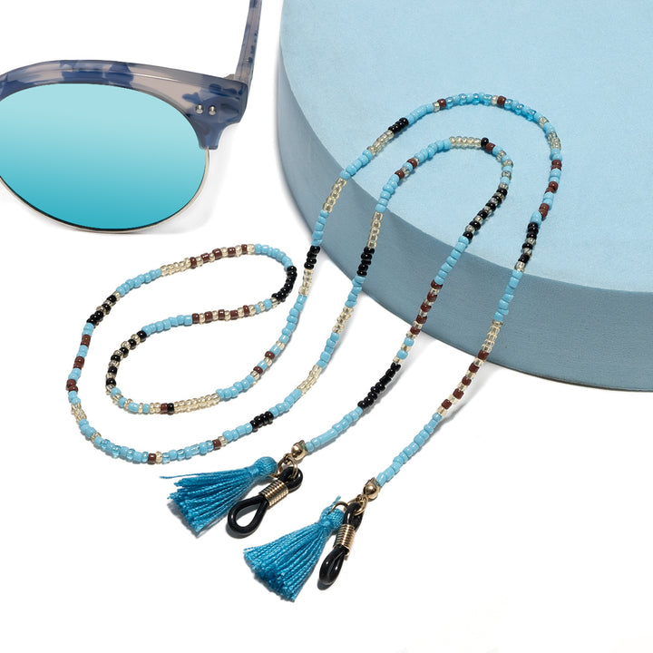 Bohemian-Inspired Beaded Eyewear Chain Kalsten