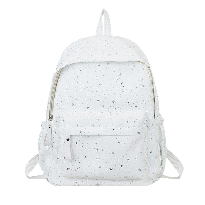 Girls' Star Patterned School Backpack Kalsten