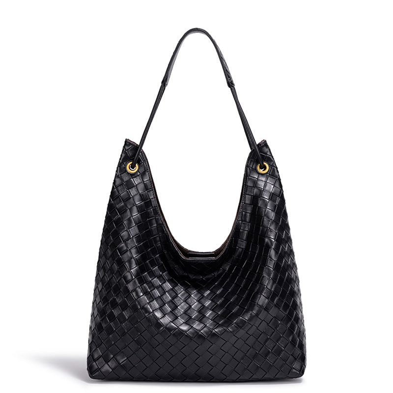 Stylish Woven Hobo Handbag Kalsten