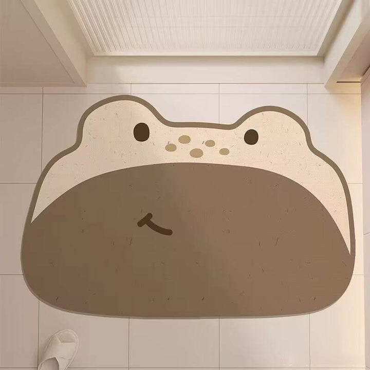 Cute Animal-Themed Bathroom Mat