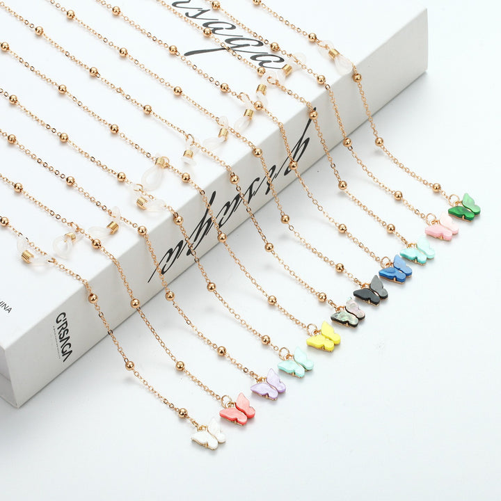 Decorative Butterfly Eyewear Chain Kalsten
