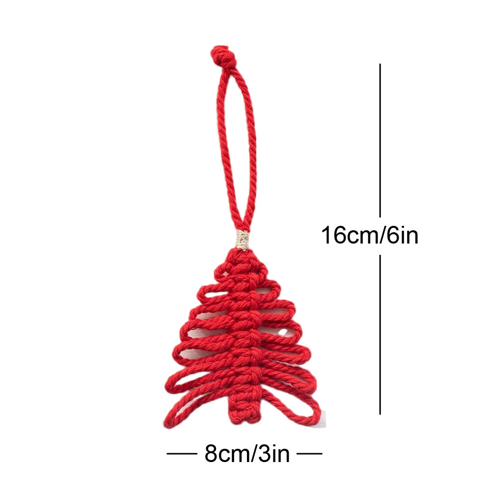 Macrame Christmas Tree Ornament Kalsten