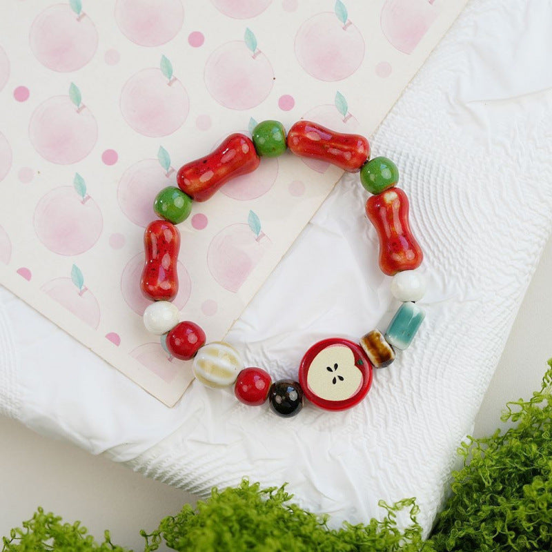 Heart-Shaped Beaded Bracelet Kalsten