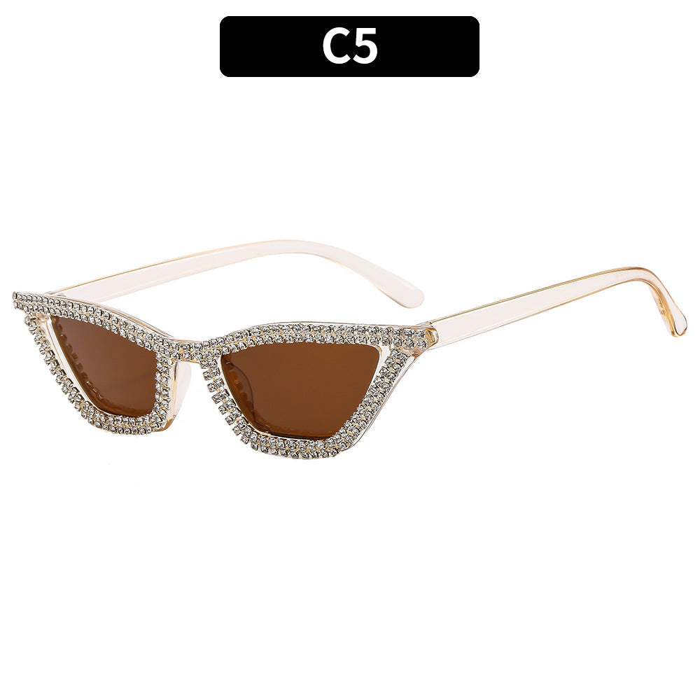 Decorative Cat-Eye Sunglasses