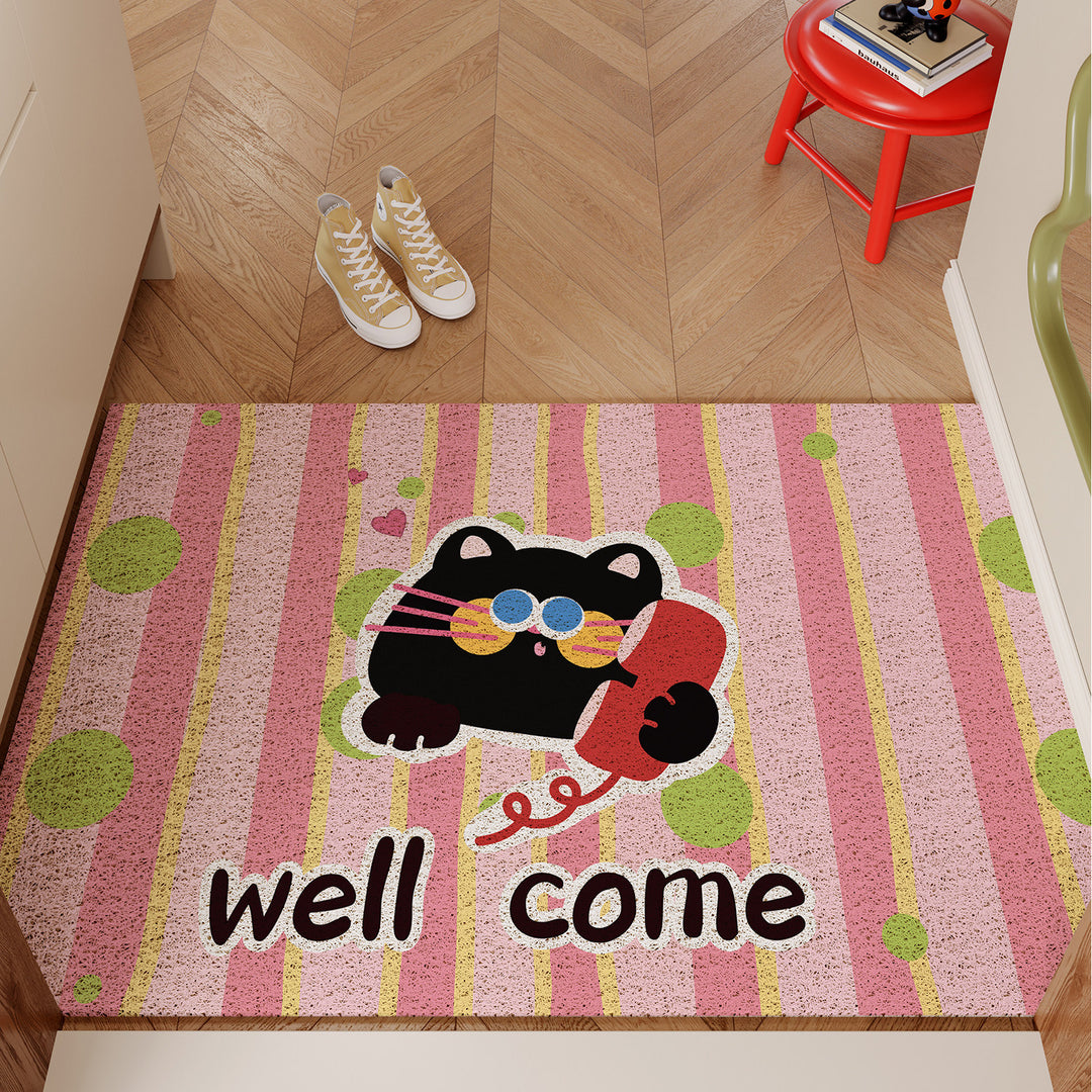 Playful Cartoon Themed Area Rug