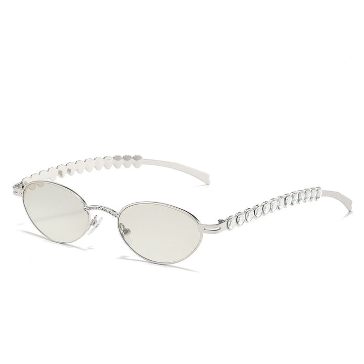 Statement Cat-Eye Optical Glasses with Crystal Accents Kalsten