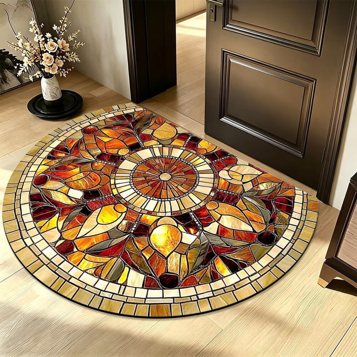 Artistic Mosaic Round Rug