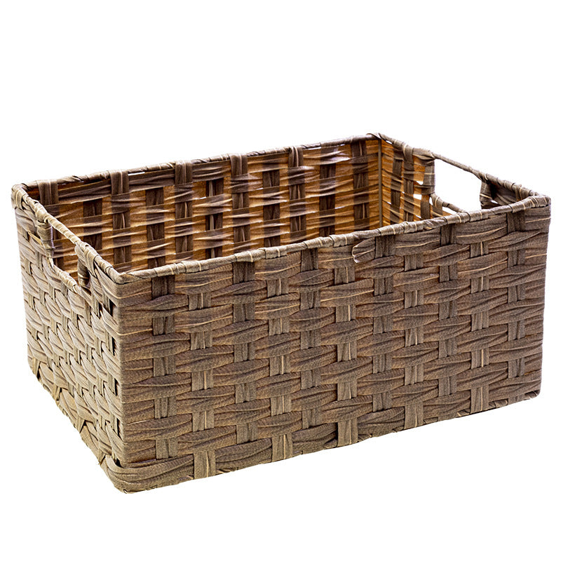 Sparkling storage basket with carrying handle Kalsten
