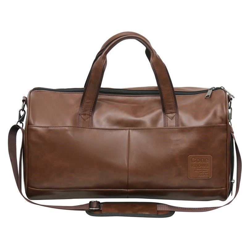 Premium Leather Travel Duffle Kalsten