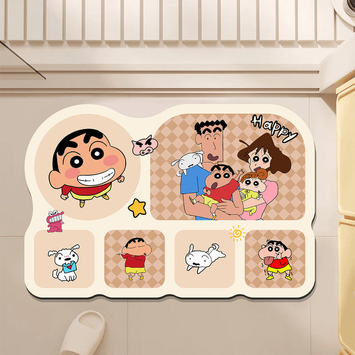Cartoon Character Bathroom Mat