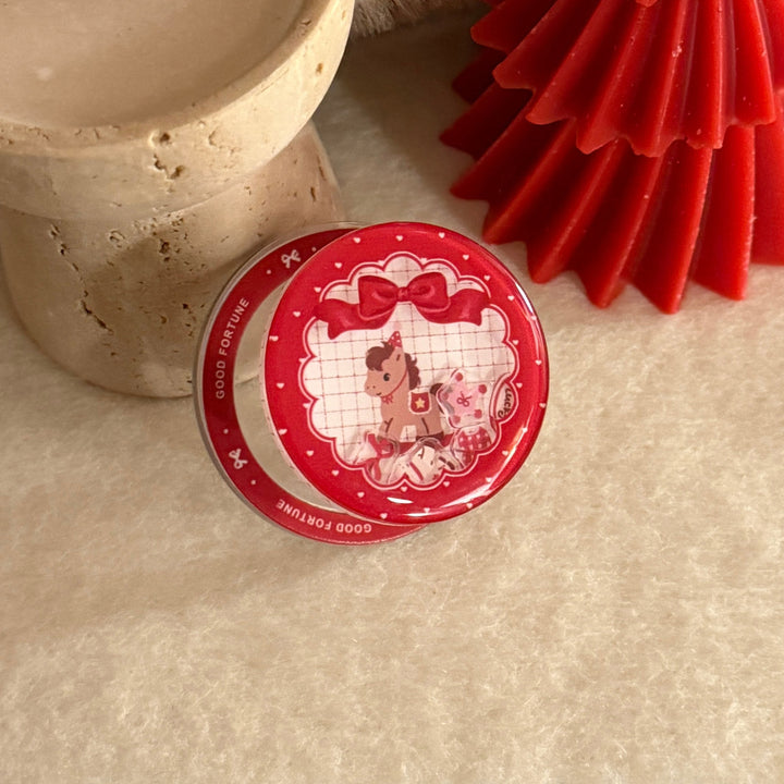 Aromatic cosmetic tins with animal motif Kalsten