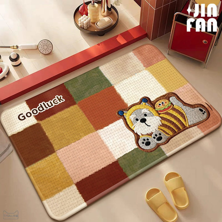 Cute Animal-Themed Indoor Doormat Kalsten