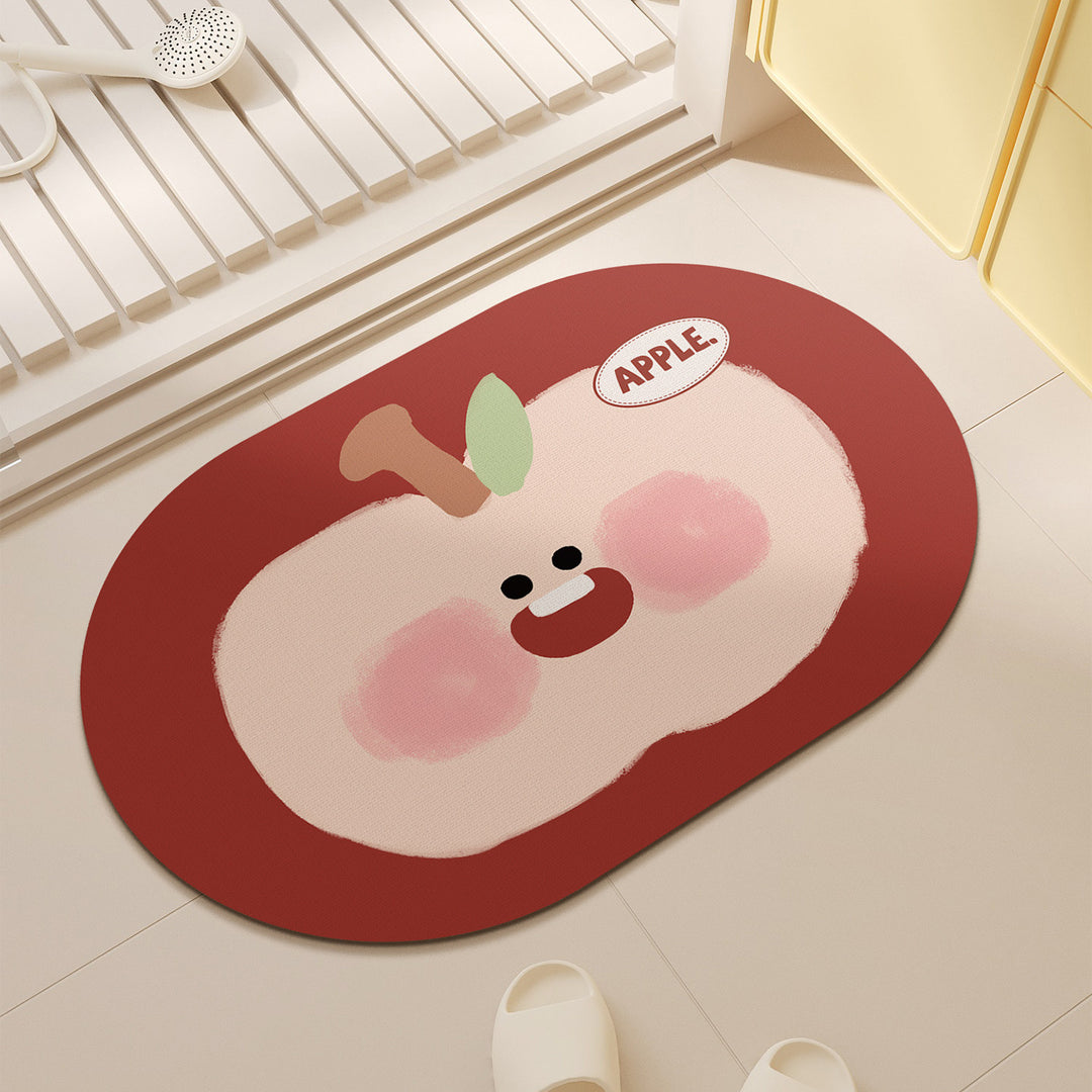 Cute Cartoon Character Floor Mat
